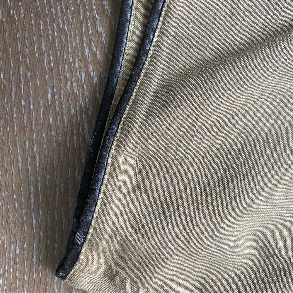 Banana Republic Khaki A-line Skirt | 14